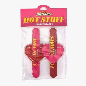 Hot Tamales 2 Emery Boards- Hot Stuff Smokin Hot Valentine's Day Gift Collection